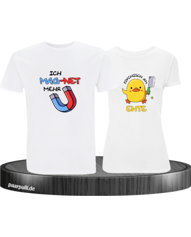 Ich mag-net mehr Shirt weiß Ich mag-net mehr Shirt weiß