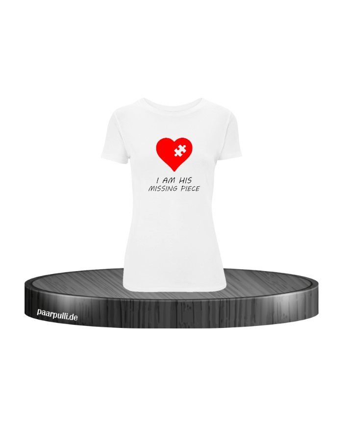 Missing Piece Damen T-Shirt weiß in Größe XXL