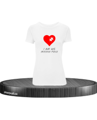 Missing Piece Damen T-Shirt weiß in Größe XXL