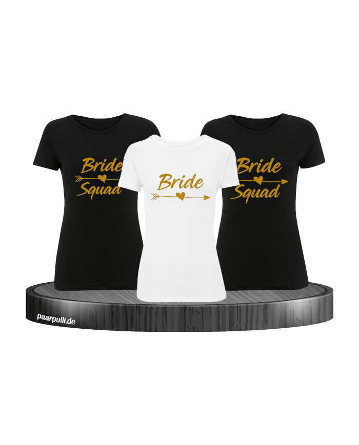 Bride Squad und Bride in gold