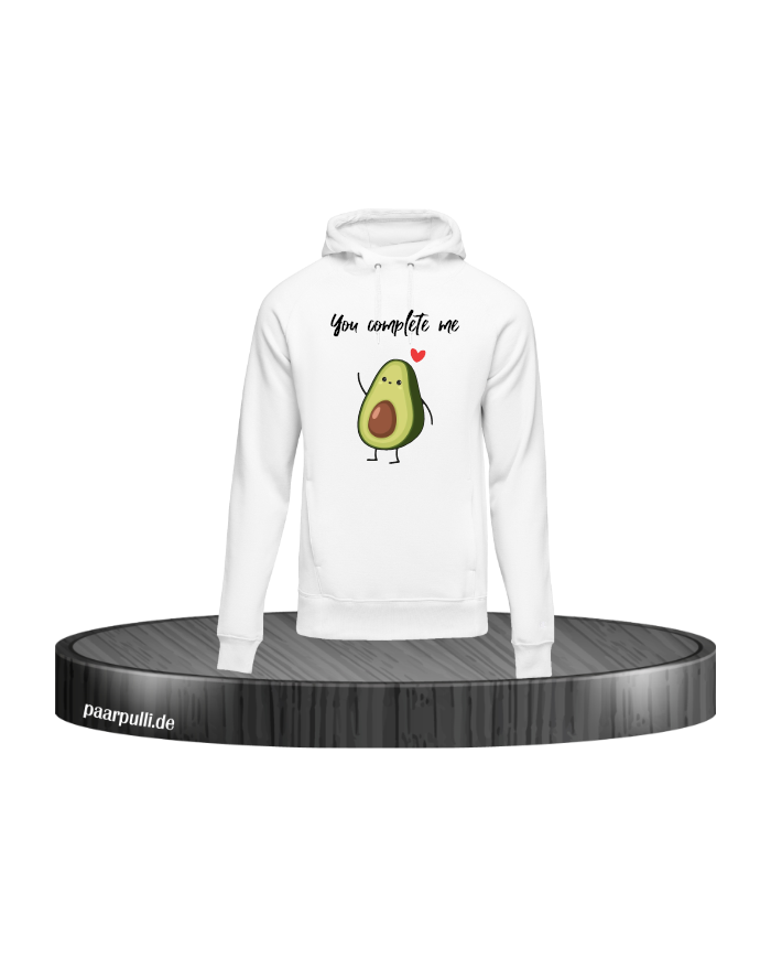 You complete me Hoodie weiß Größe M