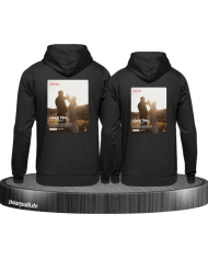 Lovestory Personal Cover Partnerlook Hoodie schwarz