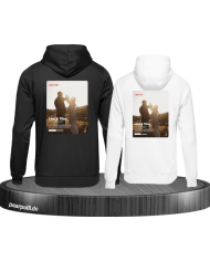 Lovestory Personal Cover Partnerlook Hoodie schwarz weiß