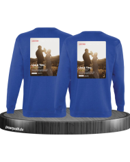Lovestory Personal Cover Partnerlook Sweatshirt blau
