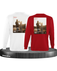Lovestory Personal Cover Partnerlook Sweatshirt rot weiß