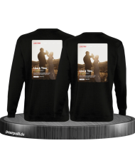 Lovestory Personal Cover Partnerlook Sweatshirt schwarz