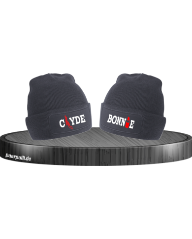 Bonnie & Clyde schwarz