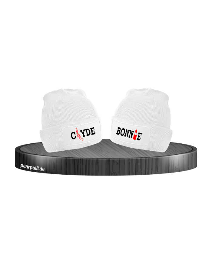 Bonnie & Clyde weiß