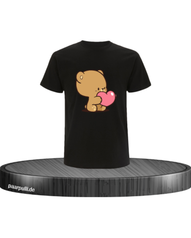 Mocha Herren T-Shirt schwarz Größe M