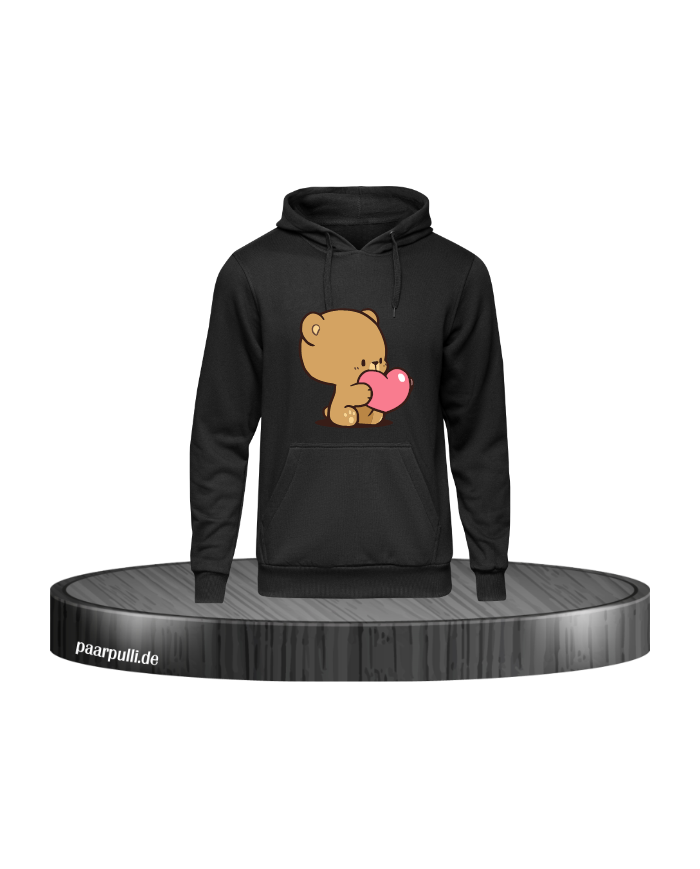 Mocha Hoodie Schwarz Größe M