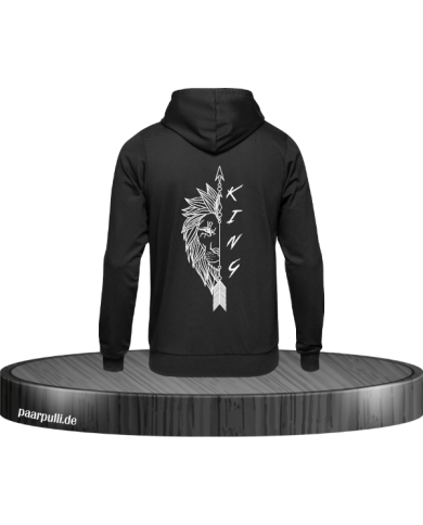Lion King Hoodie Schwarz Größe XL