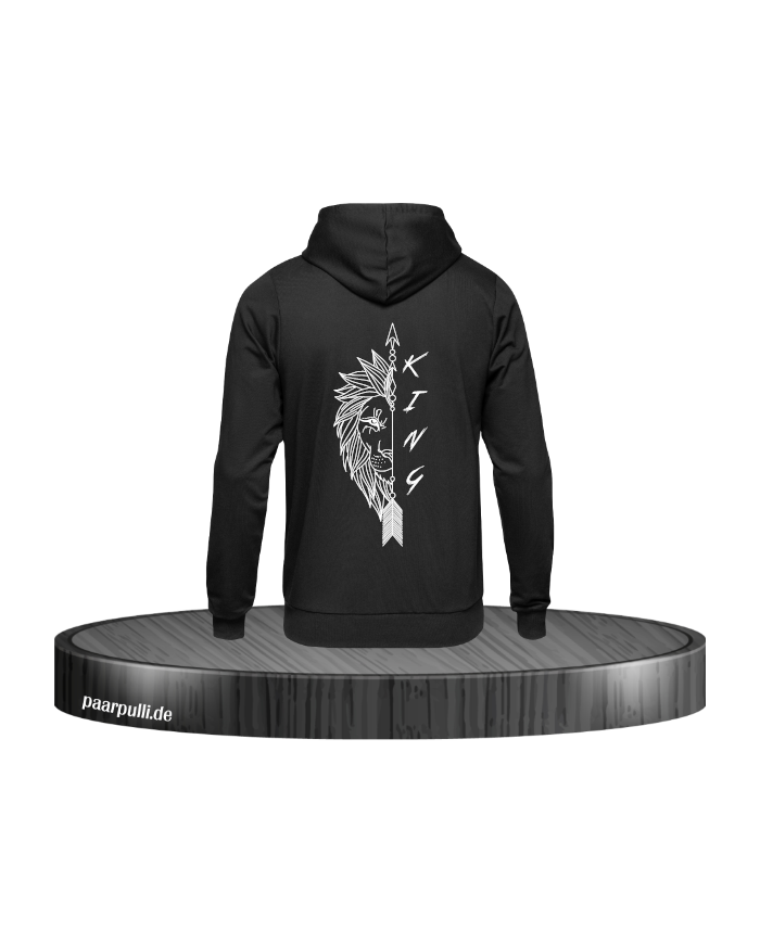 Lion King Hoodie Schwarz Größe XL