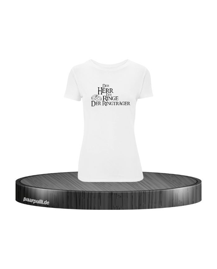 Herr der Ringe Der Ringträger Damen T-Shirt weiß Größe XL