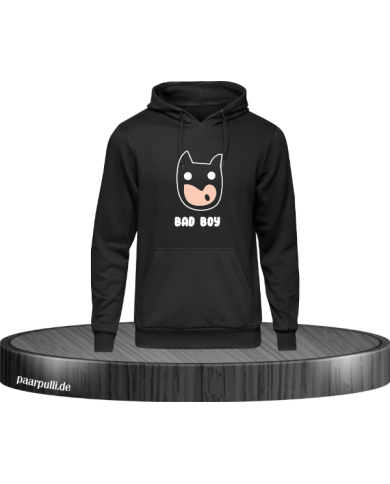 Bad Boy Hoodie Schwarz Größe M