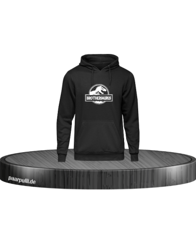 Dino Brothersaurus Kinder Hoodie Schwarz Größe 6 Jahre