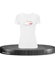 Frohe Weihnachten Familie Damen T-Shirt weiß Größe L