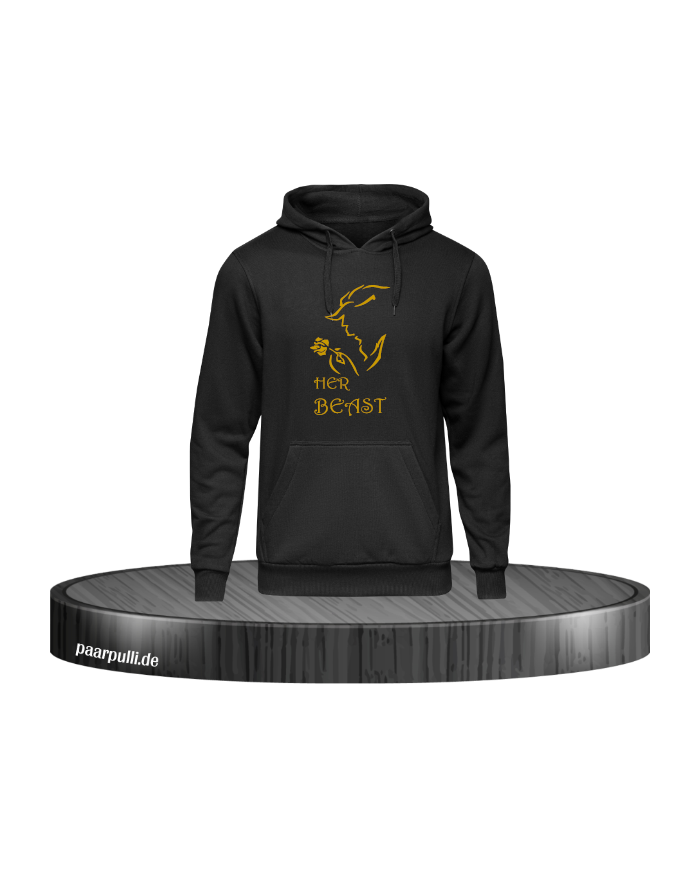 Her Beast Hoodie Schwarz Größe L