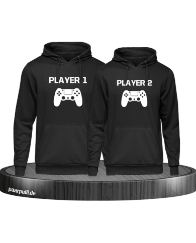 Player 1 & Player 2 Partner Hoodie Set