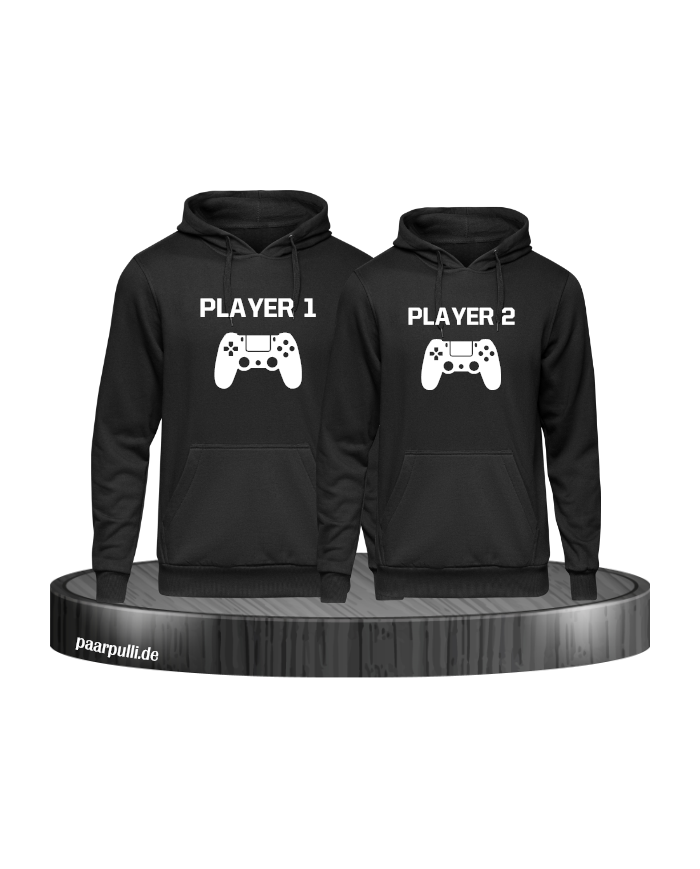 Player 1 & Player 2 Partner Hoodie Set