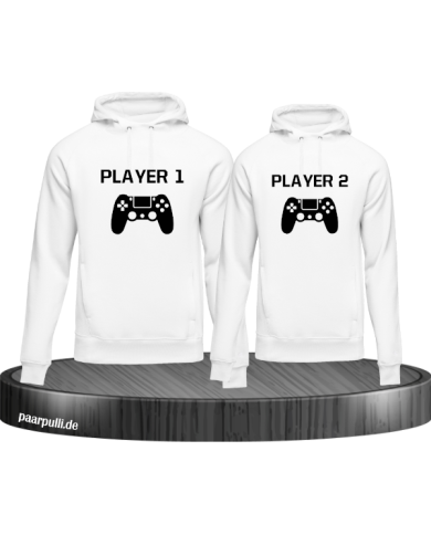 Player 1 & Player 2 Partner Hoodie Set