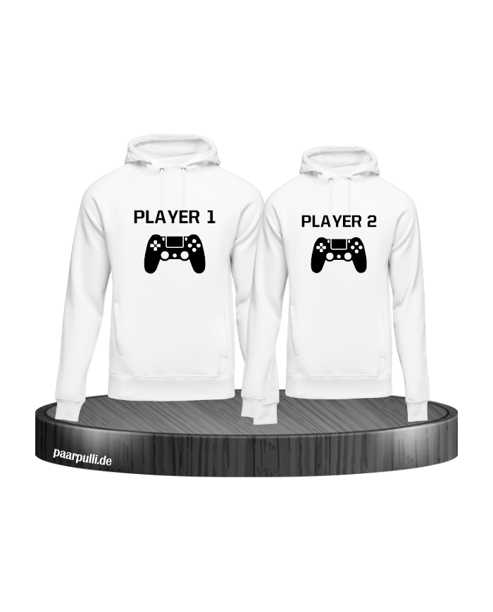 Player 1 & Player 2 Partner Hoodie Set