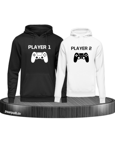 Player 1 & Player 2 Partner Hoodie Set