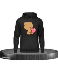 Mocha Hoodie Schwarz Größe M