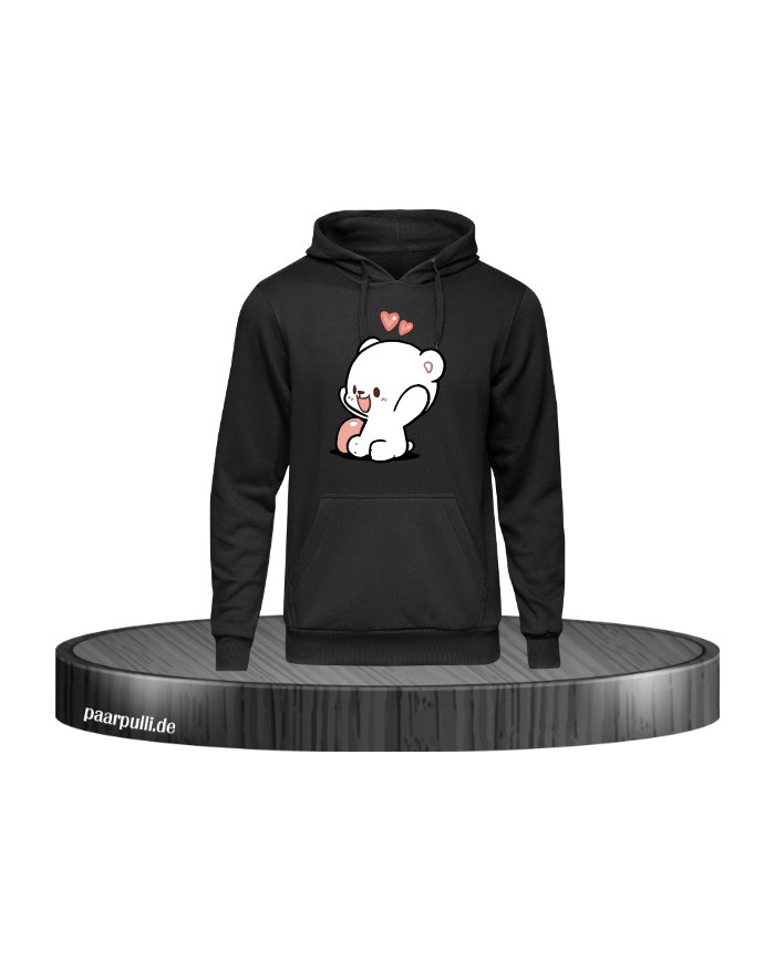 Milk damen Hoodie Schwarz Größe XXL