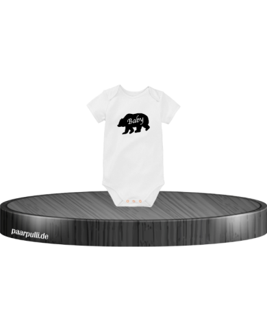 Baby Bear Baby-Body weiß 74 (6-9M)