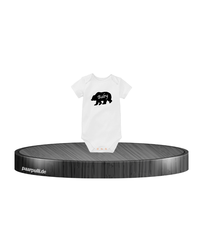 Baby Bear Baby-Body weiß 74 (6-9M)
