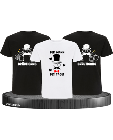 Der Mann des Tages Bräutigang