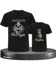 Don't Hate The Player & Hate The Game Vater und Kind T-Shirt Set