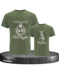 Don't Hate The Player & Hate The Game Vater und Kind T-Shirt Set