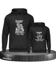 Stammtisch Ältester & Nachwuchs Vater und Kind Hoodie Set