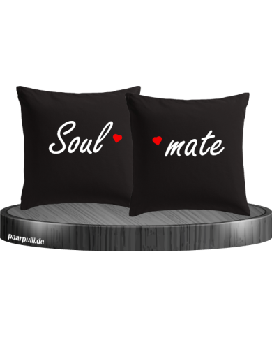 Soul Mate Kissen schwarz Soul Mate Kissen schwarz
