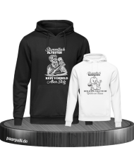 Stammtisch Ältester & Nachwuchs Vater und Kind Hoodie Set