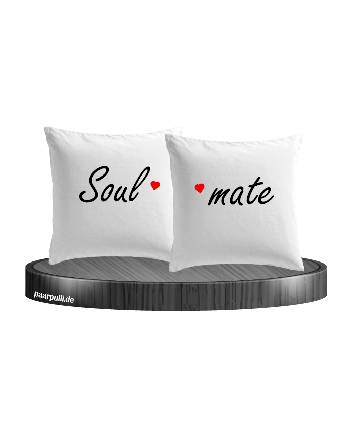 Soul Mate Kissen weiß