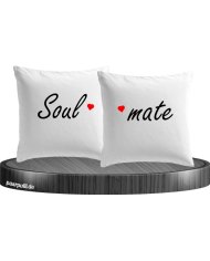 Soul Mate Kissen weiß