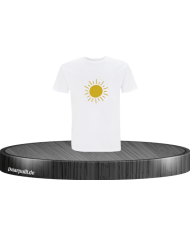 Sunshine Kinder T-Shirt weiß Größe 98/104 (3-4)