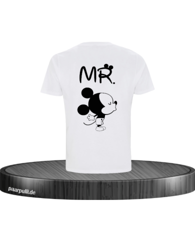 Mr. T-Shirt weiß Größe XL