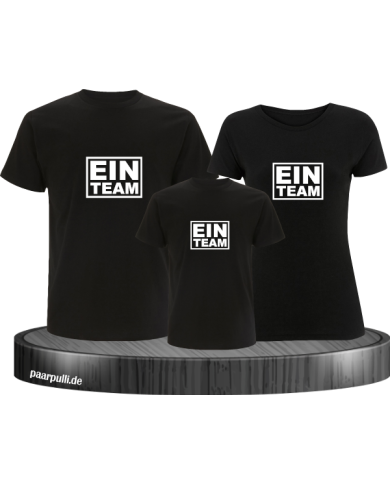 Ein Team 3er Set Familienlook T-Shirt