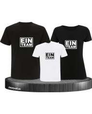Ein Team 3er Set Familienlook T-Shirt
