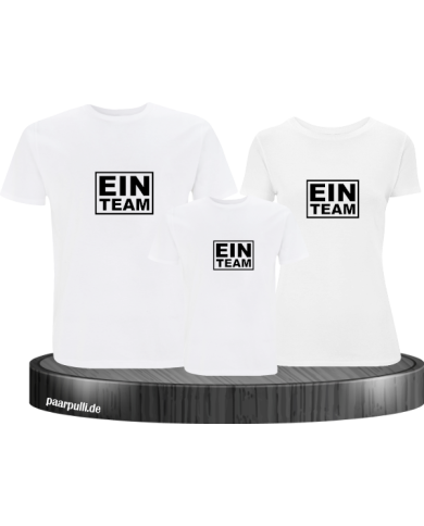 Ein Team 3er Set Familienlook T-Shirt