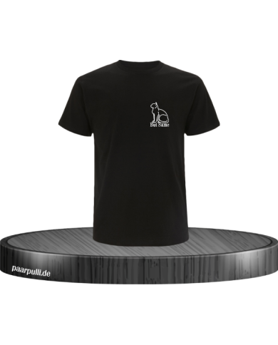 But Same Cat T-Shirt schwarz Größe XL