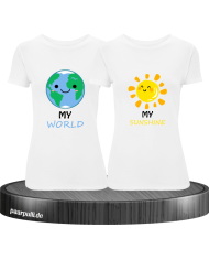 My Sunshine My World T-Shirt Set - Best Friends
