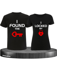 I locked my heart T-Shirt schwarz