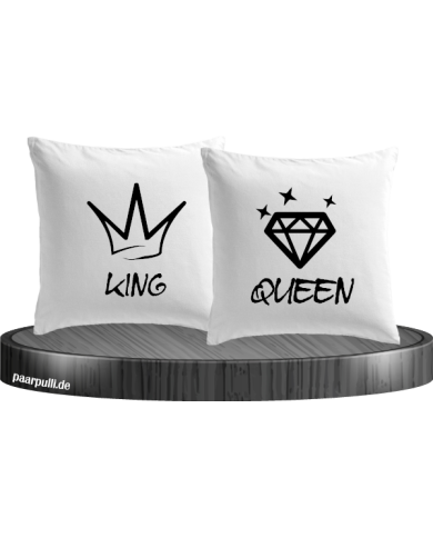 King Queen Krone Weiß King Queen Krone Weiß