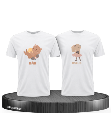 Bär & Maus Partnerlook T-Shirts