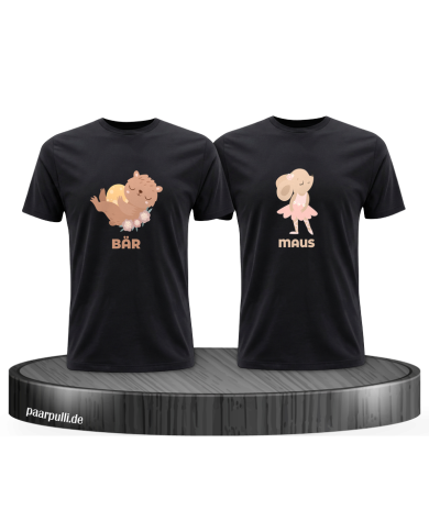 Bär & Maus Partnerlook T-Shirts