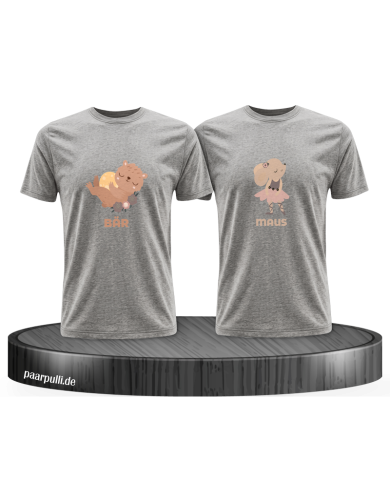 Bär & Maus Partnerlook T-Shirts